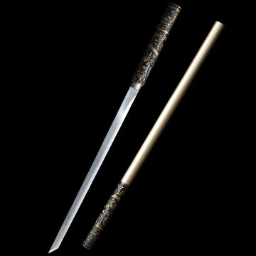 Coiled Dragon Cane Knife