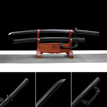 Handmade Japanese Tachi Odachi High Manganese Steel Blade blackening process