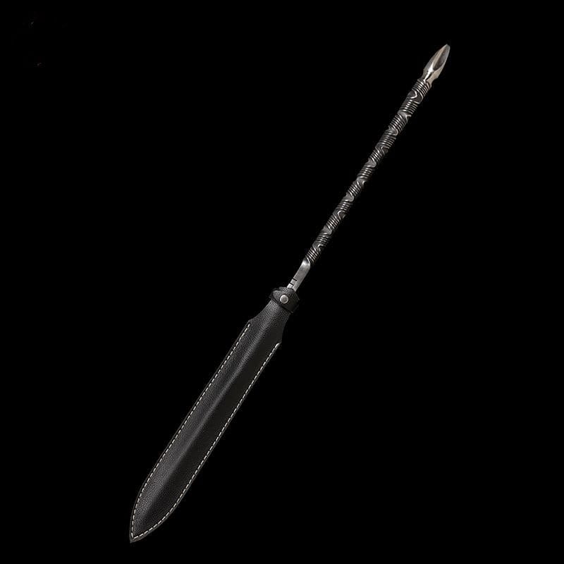 Handmade 三棱 Pattern Steel One-piece forging